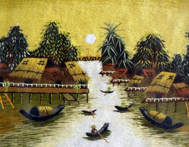 tkaná tapisérie